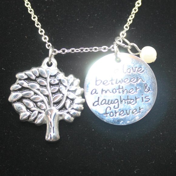 3/$40 Stainless Steel Family Tree Mother Daughter - Picture 2 of 3